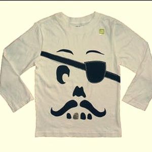 Pirate with Eye Patch Crazy 8 Halloween T